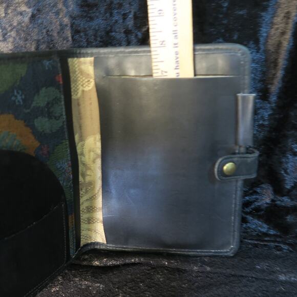 Vintage Leather Trim Day-Timer Planner Seddon Ryan Wylde boho READ Witch Nature - Picture 8 of 12